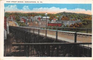 High Street Bridge Morgantown, West Virginia, USA