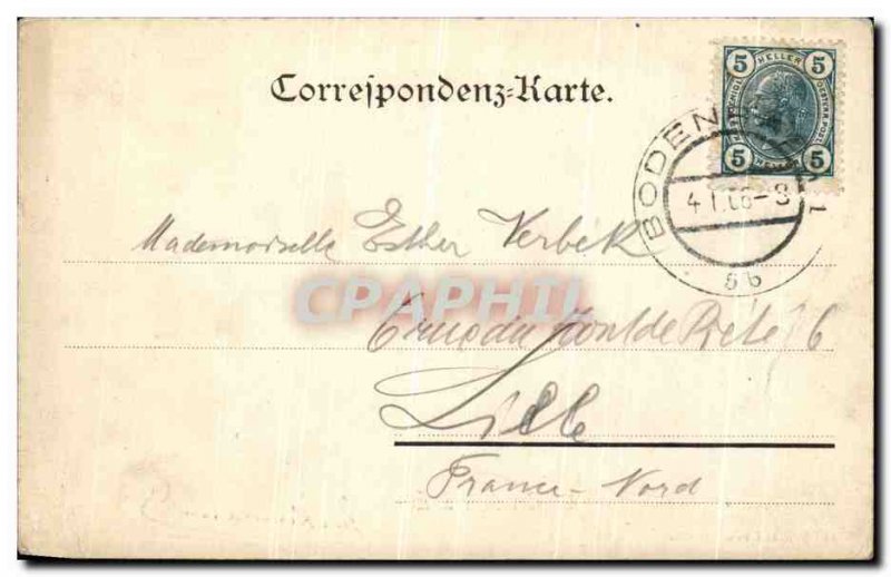 Old Postcard Tetschen