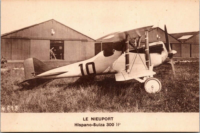 Aeroplane /Airplane LE NIEUPOST - HISPANO -SULZA 300  French Aviation Postcard, 