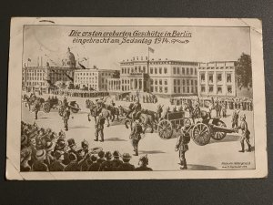 Berlin Military in Streets 1914 Protection of Berlin