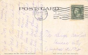 Topeka Kansas~Central Congregational Church~1911 Postcard 