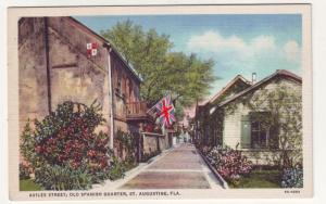 P274 JL 1930-45 postcard st augustine fl aviles st spanish