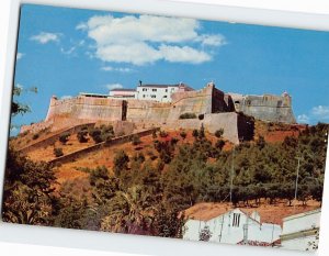 Postcard The Castle of São Felipe Setúbal Portugal