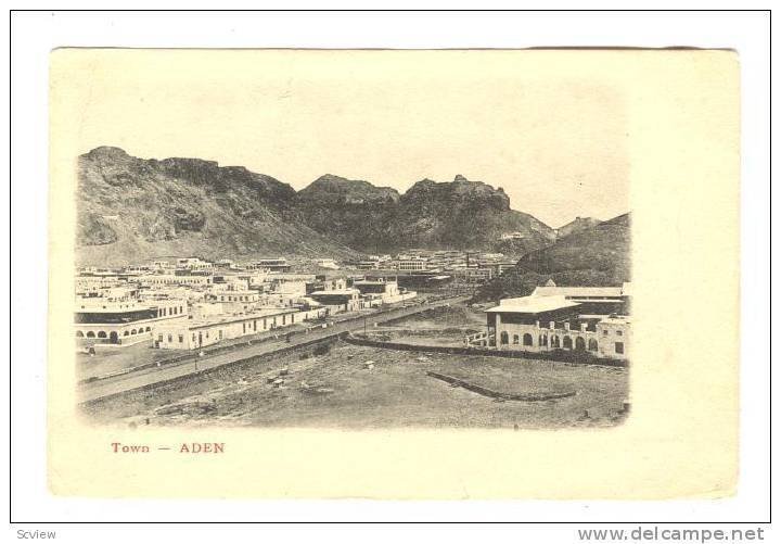 Town - Aden , Yemen , 1890s-1905