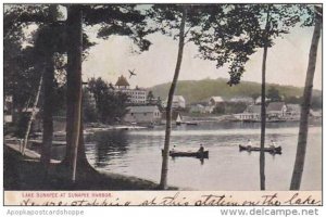 New York Sunapee Harbor Lake Sunapee At Sunapee Harbor 1919