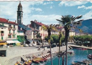 Switzerland Ascona La Piazza 1958