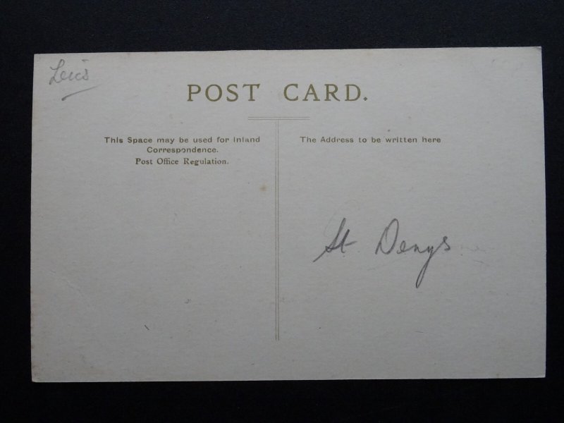 Leicester EVINGTON St. Denys Church c1908 Postcard by E.T.W.D.