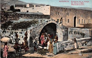 St Mary's Well Nazareth Bethlehem Unused 