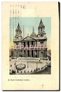 Old Postcard London St Paul's Cathedral