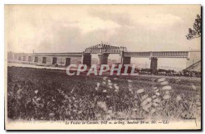 Old Postcard New Line Railroad M P L Estaque has Miramas Viaduct Caronte