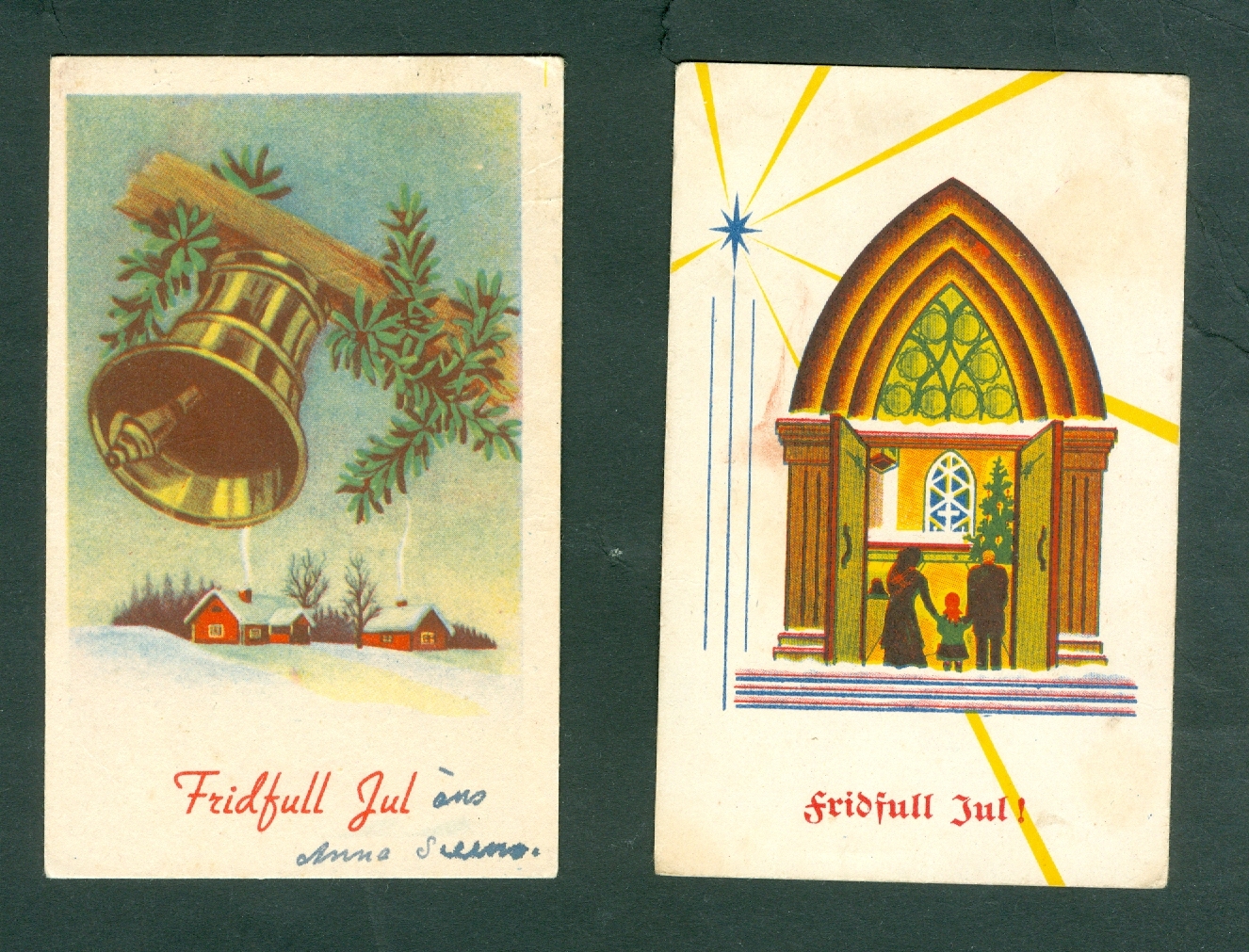 1960s christmas cards