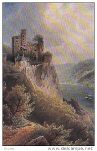 BURG RHEINSTEIN, Rhineland-Palatinate, Germany, 1900-1910's; Ein Kleinod Aus ...