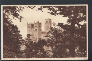 Co Durham Postcard - Durham Cathedral From North West    RS19901