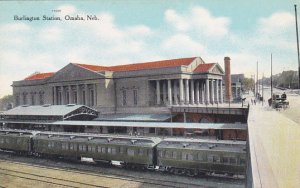 Burlington Train Station, OMAHA, Nebraska, 1900-1910s