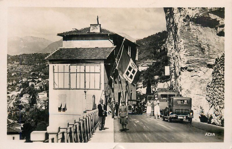 Italy Grimaldi Ventimiglia French border custom Balzi Rossi unit of 2 postcards