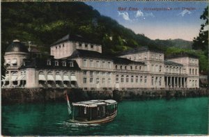 CPA AK Bad Ems Kursaalgebaude u. Theater GERMANY (1122818)