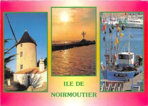 BF37637 ile de noirmoutier ship  france  windmill mill moulin a vent