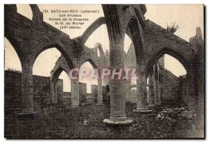 Old Postcard Batz sur Mer The hoops Ruins of the chapel Our Lady of Mulberry