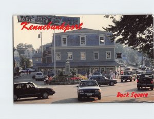 Postcard Dock Square, Kennebunkport, Maine