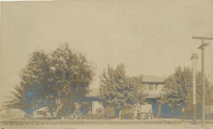 Postcard RPPC California Reedley Depot C-1905 Transpiration 23-5564