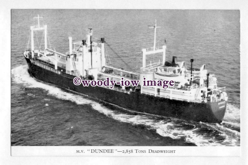 pf4626 - Dundee , Perth & London Coaster - Dundee , built 1954 - postcard