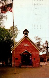 California Buena Park Knott's Berry Farm and Ghost Town Little Red Schoo...