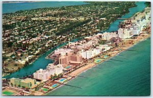 Postcard - The World, The Gold Coast at Miami Beach, Florida