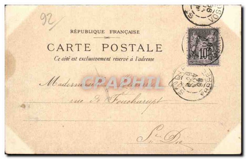 Postcard Old Saint Cloud Waterfall