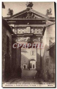 Old Postcard Villeneuve Avignon The Cathedral of Val de Benediction Facade