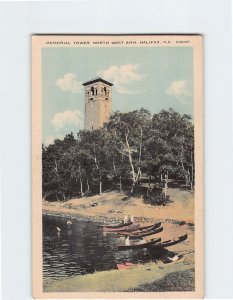 Postcard Memorial Tower, North West Arm, Halifax, Canada