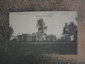 QUEBEC CANADA HOTEL BELLEVUE & CABINS Postcard