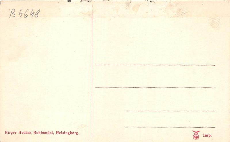 B4648 Sweden Stortorget Helsingborg front/back scan