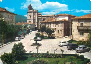 Postcard Europe Spain Pontevedra The Santa Maria Avenue 