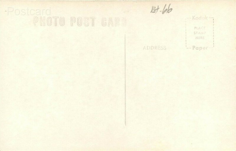 OK, Vinita, Oklahoma, Post Office, Route 66 RPPC