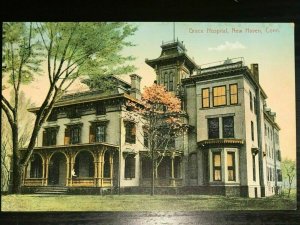 Vintage Postcard 1907-1915 Grace Hospital New Haven Connecticut (CT)