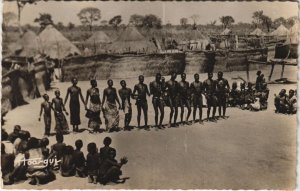 PC DANSES A MARO CHAD, TCHAD ETHNIC TYPES (a27638)