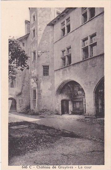 Switzerland Chateau de Gruyeres La Cour