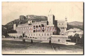'Monaco - Monte Carlo - The Prince''s Palace - Old Postcard'