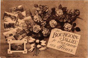 CPA Jallieu - De Bourgoin-Jallieu - Scenes - Fleurs FRANCE (961818)