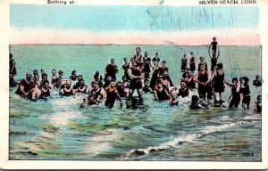 Connecticut Silver Beach Bathing Scene 1938