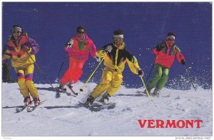 Skiing in Vermont,  40-60s