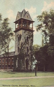 Memorial Chimes - Stockbridge, Massachusetts Postcard