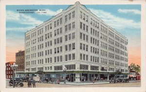 J78/ Shreveport Louisiana Postcard c1920s Ricou-Brewster Building 59