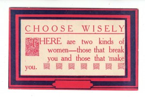 Wit & Wisdom - Choose Wisely