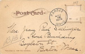 Sitting bull Indian 1905 PU Missing Stamp 