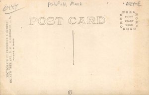 Passenger Station 1913 Pittsfield, Massachusetts