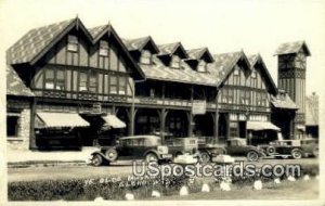 Ye Olde Muskie Inn Real Photo - Elcho, Wisconsin WI  