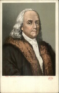 Benjamin Franklin c1905 Detroit Publishing Postcard 