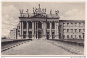 Facciata Principale, Papale Arcibasilica Lateranense, ROMA (Lazio), Italy, 19...