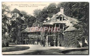 Old Postcard Park of Versailles Basin Lord Hameau du Petit Trianon